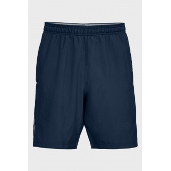 Фото Шорты спортивные Woven Wordmark Shorts (1320203-408), Цвет - синий, Шорты спортивные