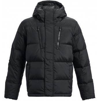 Фото Куртка утепленная UA CGI DOWN CRINKLE JKT (1378830-001), Цвет - чорний, Горнолыжные куртки