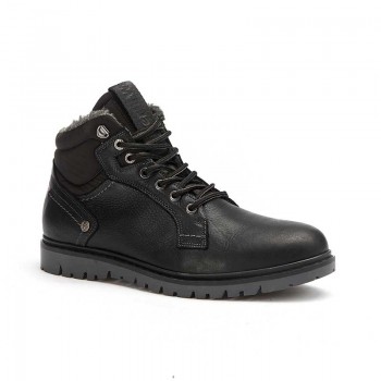 Фото Ботинки MIWOUK MID FUR S (WM92037R-062), Цвет - черный, Городские ботинки